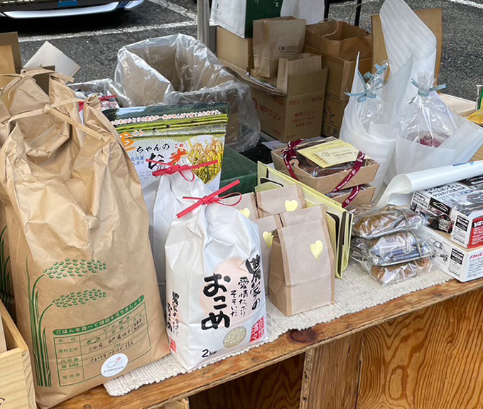 巨大ガラポンの景品