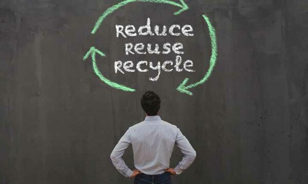 リデュース(Reduce)、リユース(Reuse)、リサイクル(Recycle)のイメージ画像