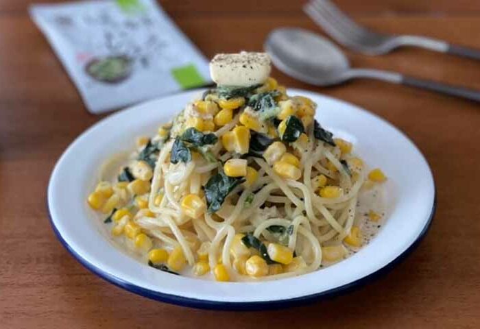 8種の味噌とミルクバターパスタ