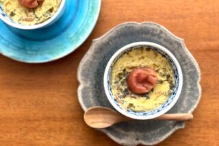 梅のお吸い物で作る！梅茶わん蒸しのサムネイル画像