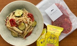 アヒージョ風AWATAMAペペロンチーノのタイトル画像