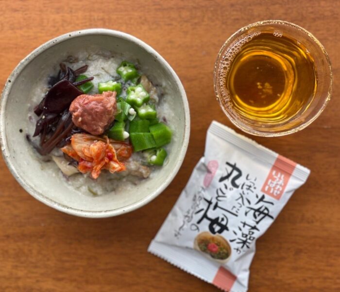 梅のお吸い物で、梅エナジー丼ぶり！！！