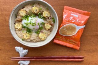『和』だけじゃない、カルボナーラ風とろろご飯！のタイトル画像