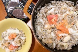 炊いた分だけぺろっと食べられる、焼き海苔スープの味付きごはんのタイトル画像