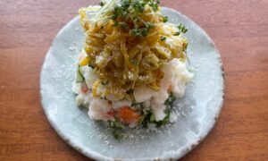 晩酌屋さんの食感が楽しいポテトサラダのタイトル画像