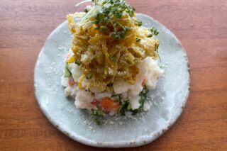 晩酌屋さんの食感が楽しいポテトサラダのタイトル画像
