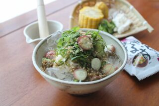 焼き魚を使わない、しあわせなす冷や汁のタイトル画像