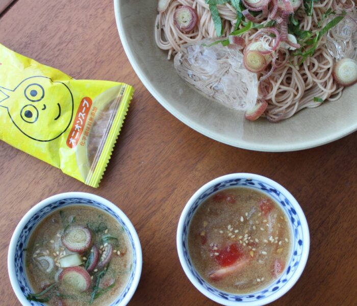 つけ汁も飲むそうめん