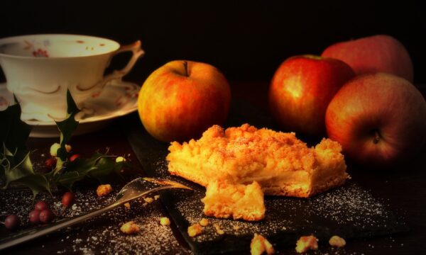アップルコブラーの写真