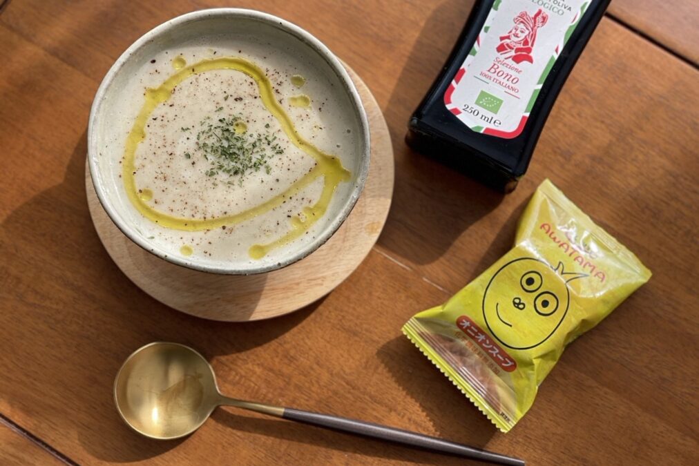 AWATAMAミルクスープを撹拌するだけポタージュのタイトル画像