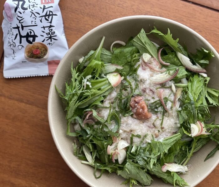 梅のお吸い物×主食の夏おすすめレシピ！