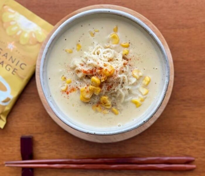 意外な組み合わせ？！コーンポタージュラーメン
