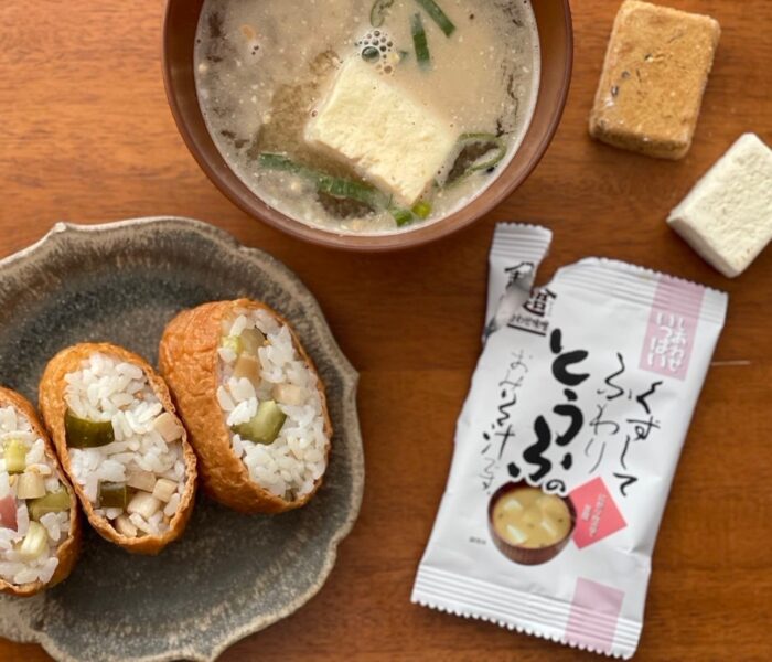 新商品！！くずしてふわりとうふのおみそ汁のご紹介