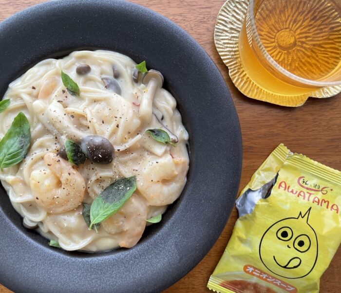 汗をかきながらでも食べたいワンパンクリームパスタ