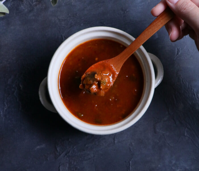 ご縁をつなぐ、三田産野菜が主役のビーフシチュー