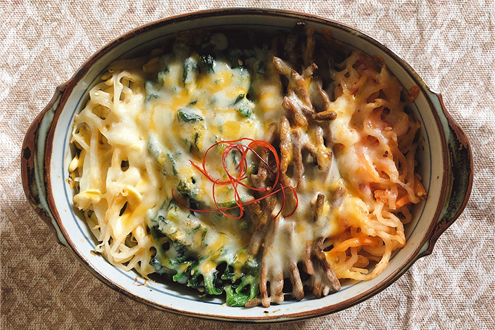 焼き海苔スープで作る海苔ビビンバの記事サムネイル