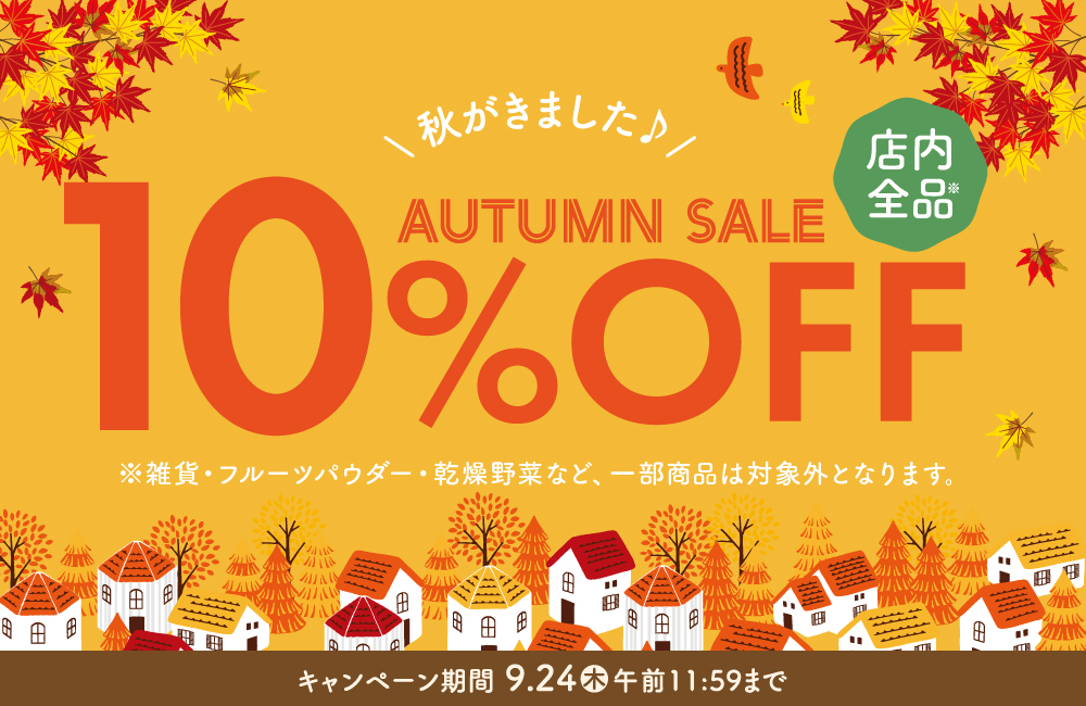 店内全品10％OFF おすすめの人気商品はこちら♪