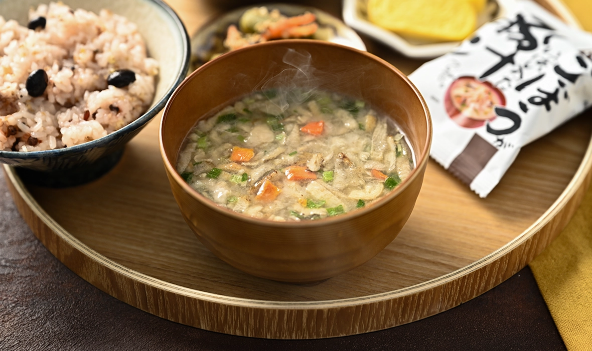 お味噌汁の写真