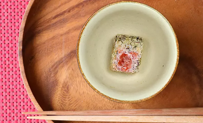 フリーズドライのブロック→湯戻しのアニメーション