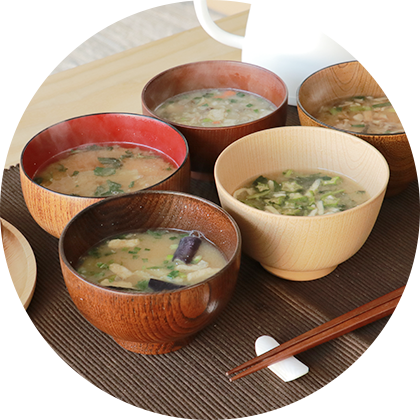 CosmoSpark 自慢の無添加おみそ汁・スープを特別価格で購入いただけます