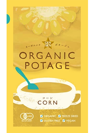 ORGANIC POTAGE コーンのパッケージ写真