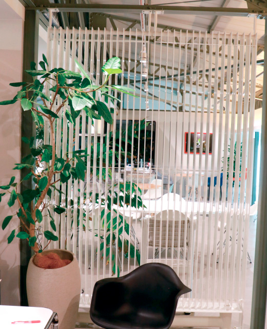 地下の空気を循環させ、オフィスの気温を適切に!