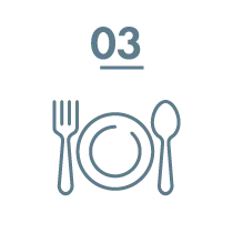 03 美味しいご飯に楽しい時間