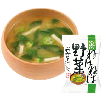 ねばねば野菜のおみそ汁