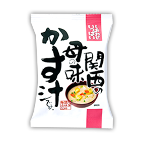 関西の母の味かす汁のパッケージ写真