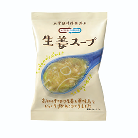 NATURE FUTURe姜スープのパッケージ写真
