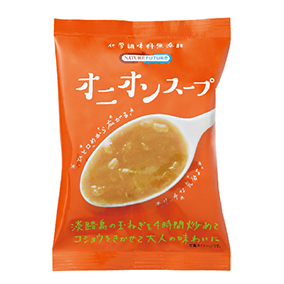 NATURE FUTURe オニオンスープのパッケージ写真
