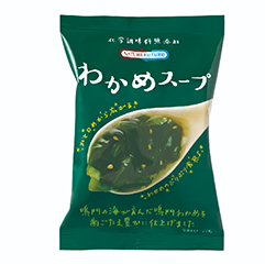 NATURE FUTURe わかめスープのパッケージ写真