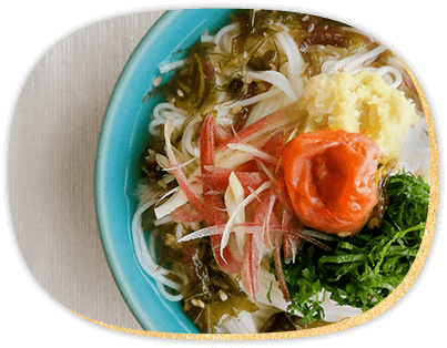 まるごと梅の出汁素麺